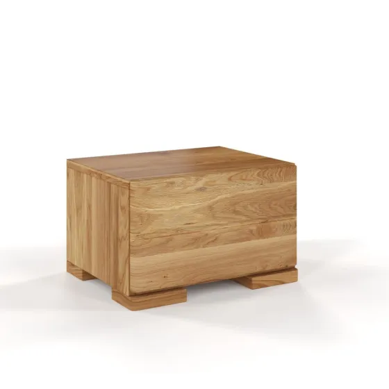 Table de chevet en chêne naturel collection INDIGO