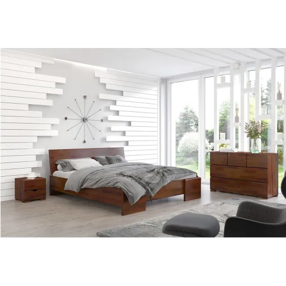Commode en bois pin chambre adulte collection MODERN