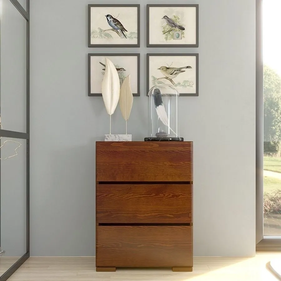 Commode en pin massif pour chambre collection NICEA