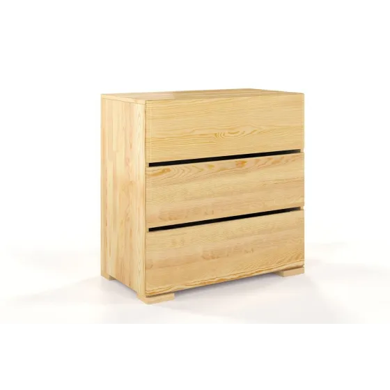 Commode en bois pin massif naturel collection NICEA