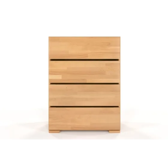 Commode haute bois 4 tiroirs collection NICEA