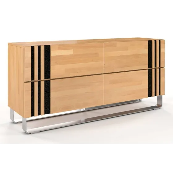 Commode bois naturel et métal collection BELLEVUE