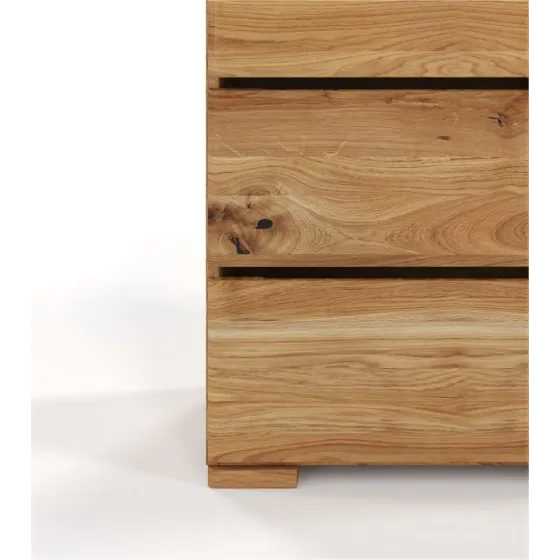 Commode 100% chêne naturel collection NICEA