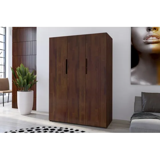 Armoire en pin 3 portes chambre adulte BORGA