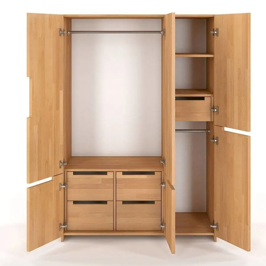 Armoires en bois 6 portes collection BORGA