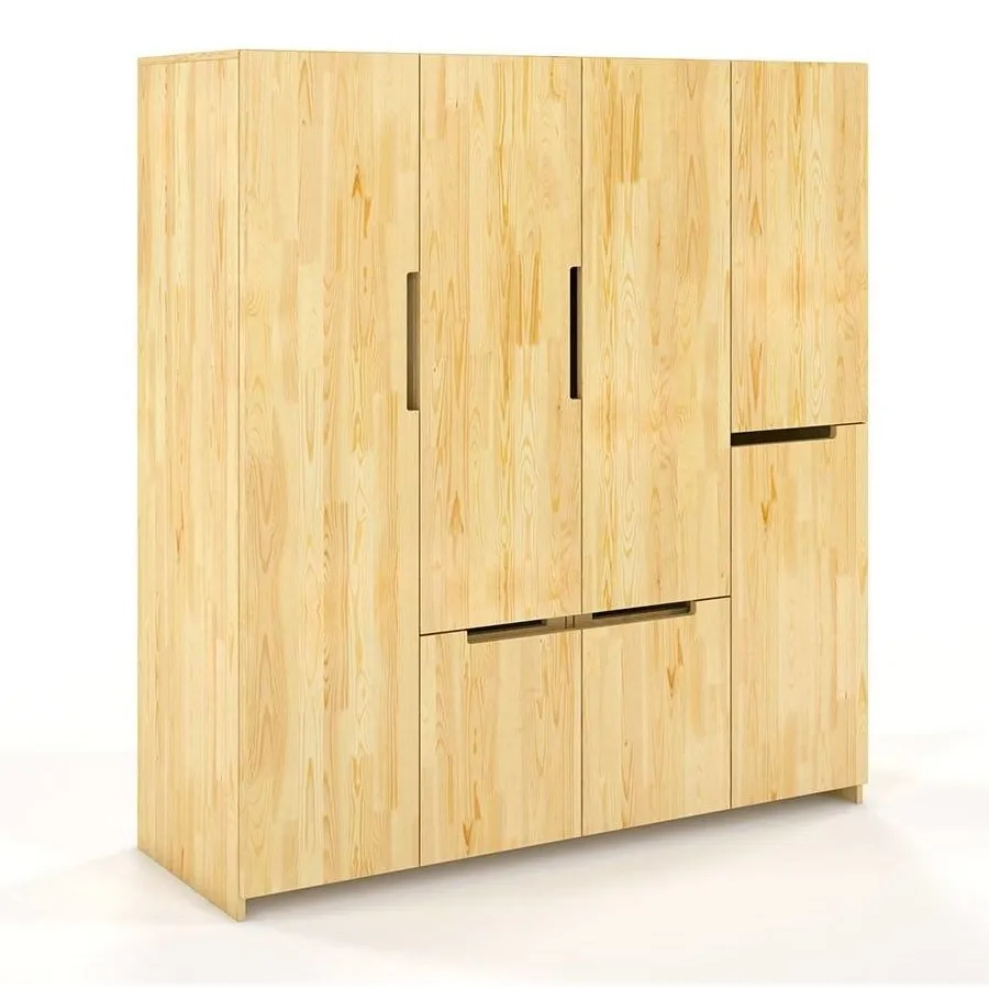 Armoire dressing bois massif collection BORGA