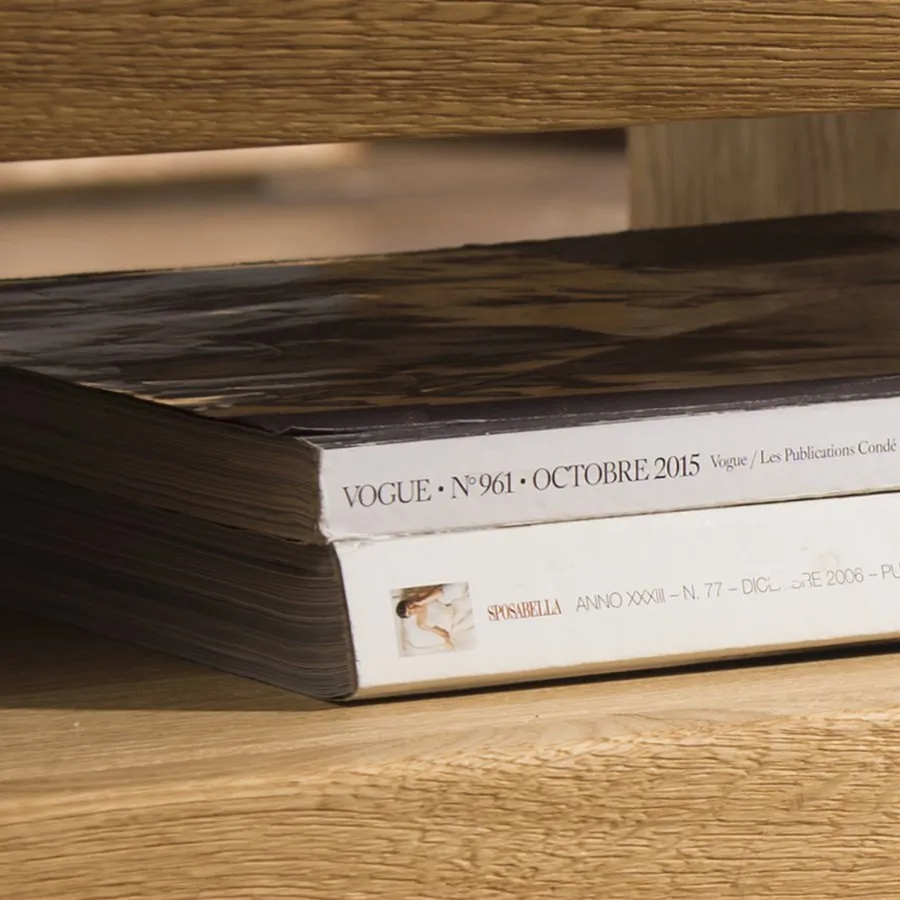 Table basse 100% en chêne naturel  collection FACTORY