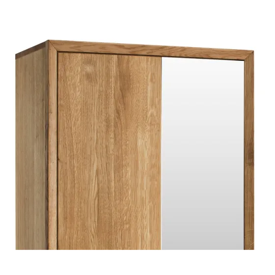 Garde robe en bois avec miroir collection FACTORY