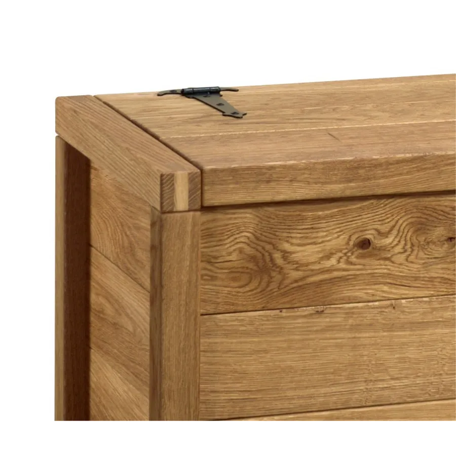 malle de rangement en bois pour chambre collection VERONA