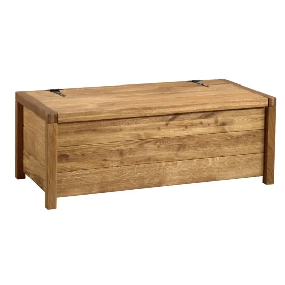 Coffre de rangement bois massif collection VERONA