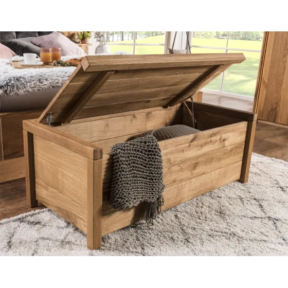 Coffre rangement bois collection VERONA
