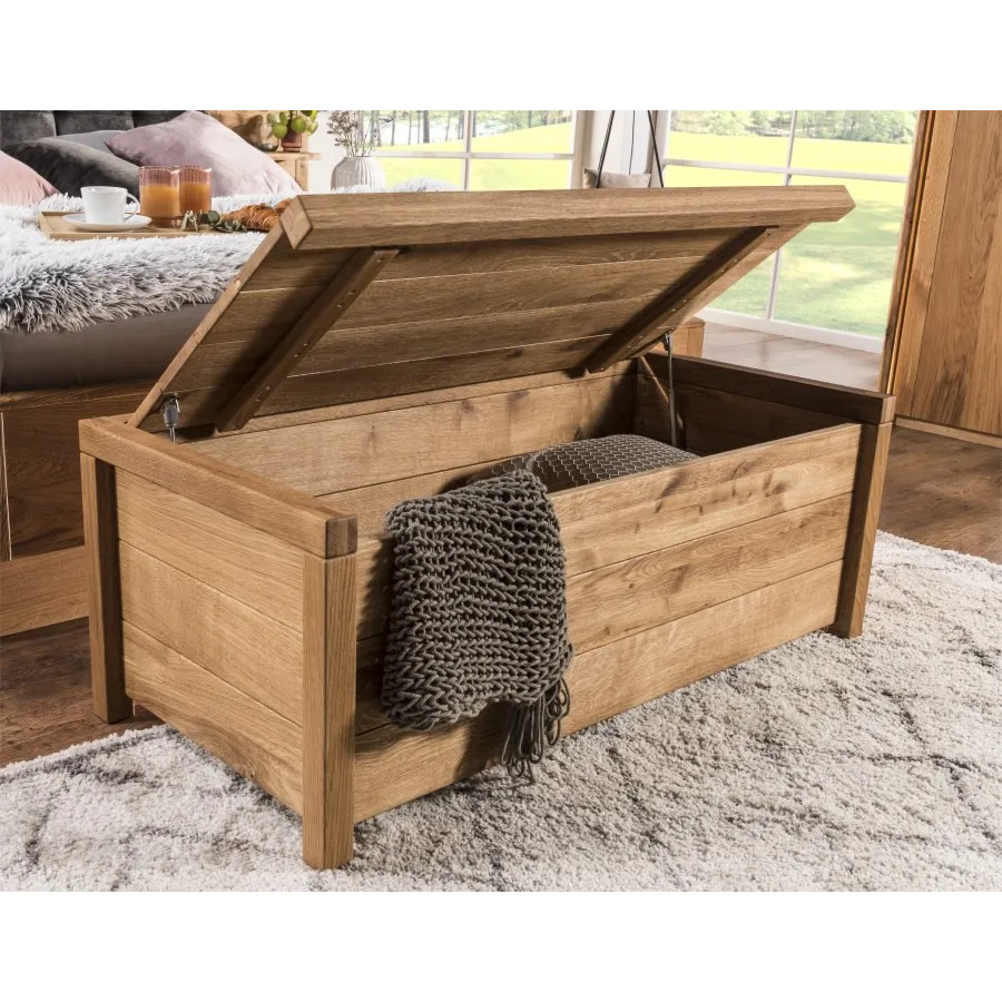 Coffre rangement bois collection VERONA