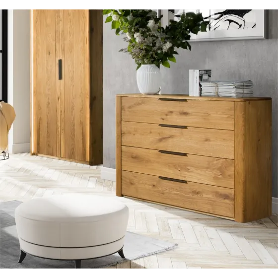 Commode bois 4 tiroirs collection VERONA
