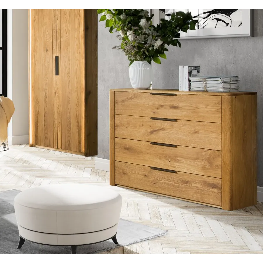 Commode bois 4 tiroirs collection VERONA