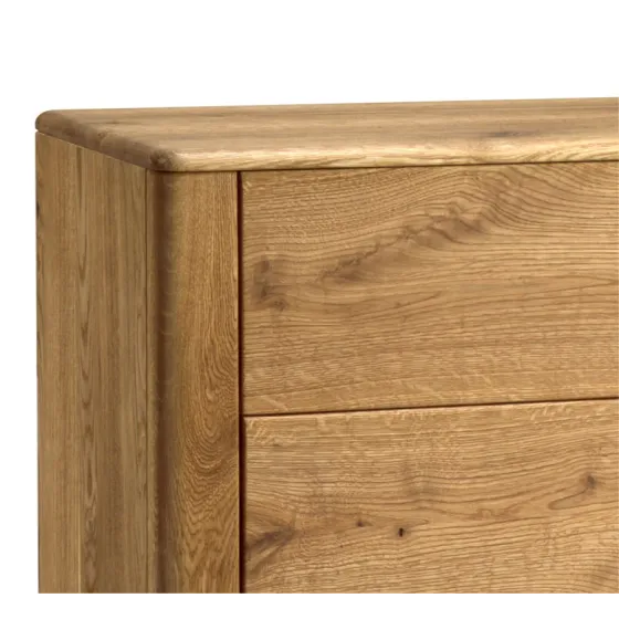Commode bois finition chêne naturel collection VERONA
