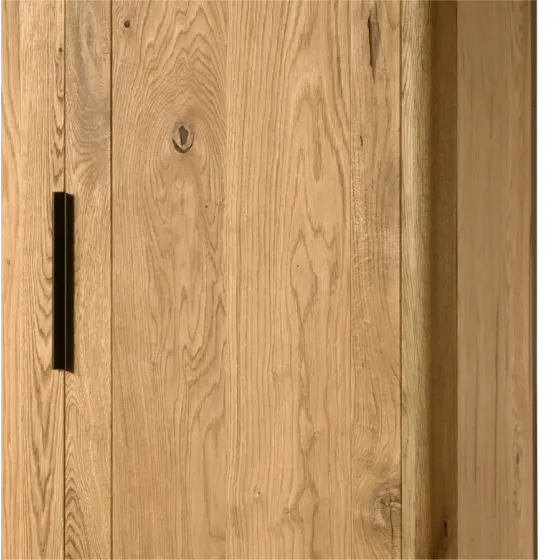 Armoire bois 2 portes finition 100% chêne gamme VERONA