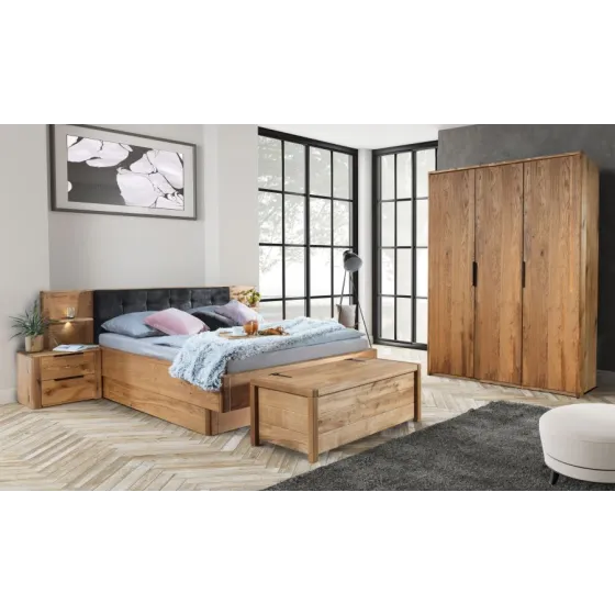 Armoire chêne 3 portes pour chambre a coucher VERONA
