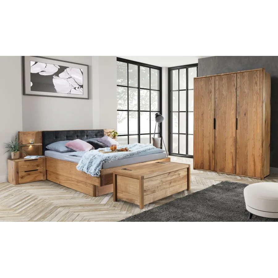 Armoire chêne 3 portes pour chambre a coucher VERONA