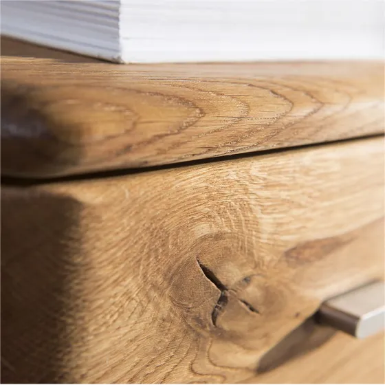 Meuble chaussure en bois massif naturel haut de gamme collection VERONA
