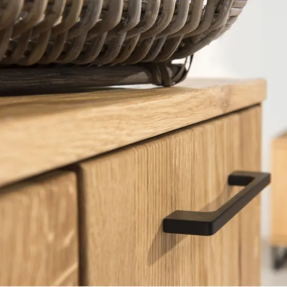 Meubles tv design chêne naturel collection ARCO