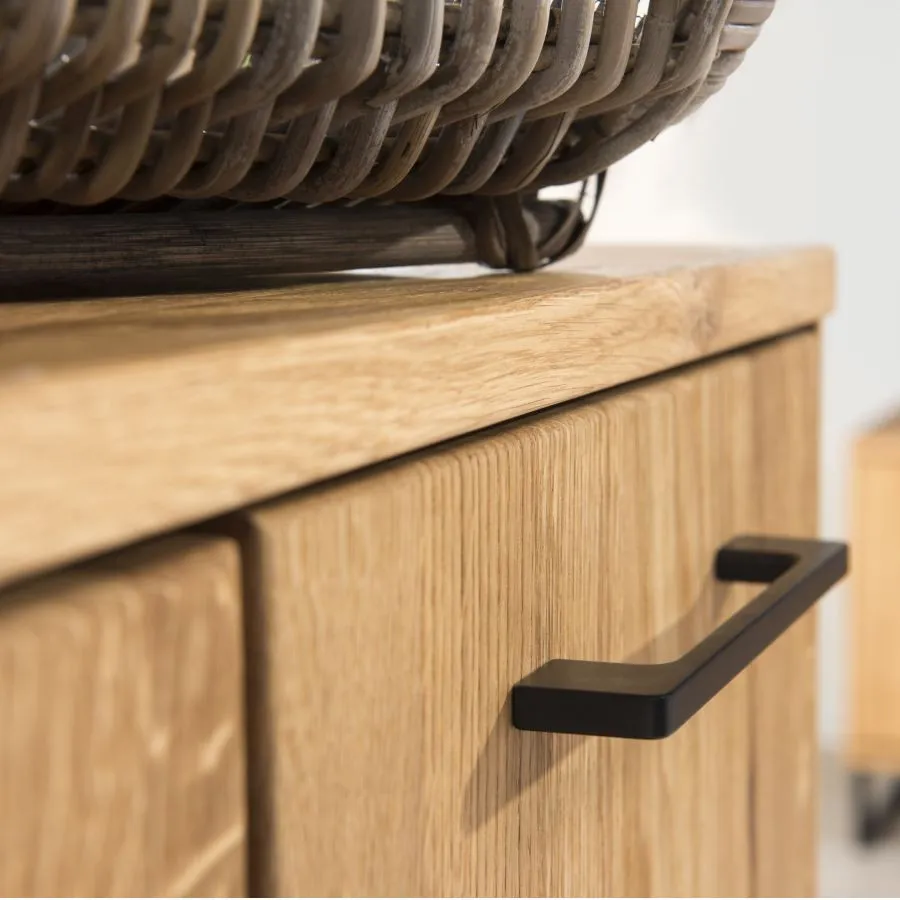 Meubles tv design chêne naturel collection ARCO