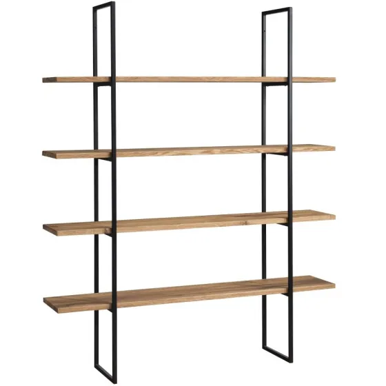 Bibliothèque en bois et métal collection ARCO
