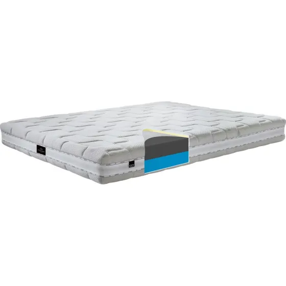 Matelas en mousse réversible 20 cm 7 zones de confort NIGHTFLY
