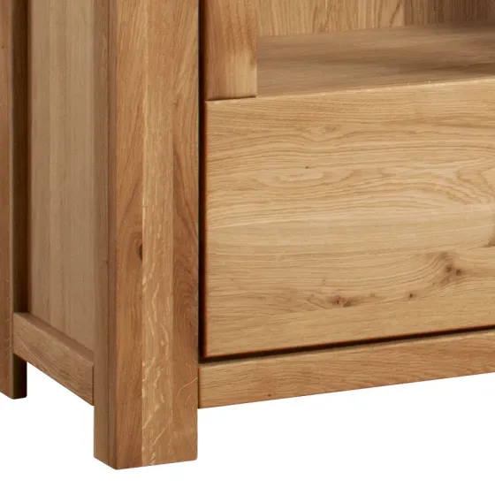 Vitrine 100% en bois naturel collection YORK