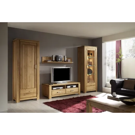 Meuble Télévision bois pour salon collection YORK
