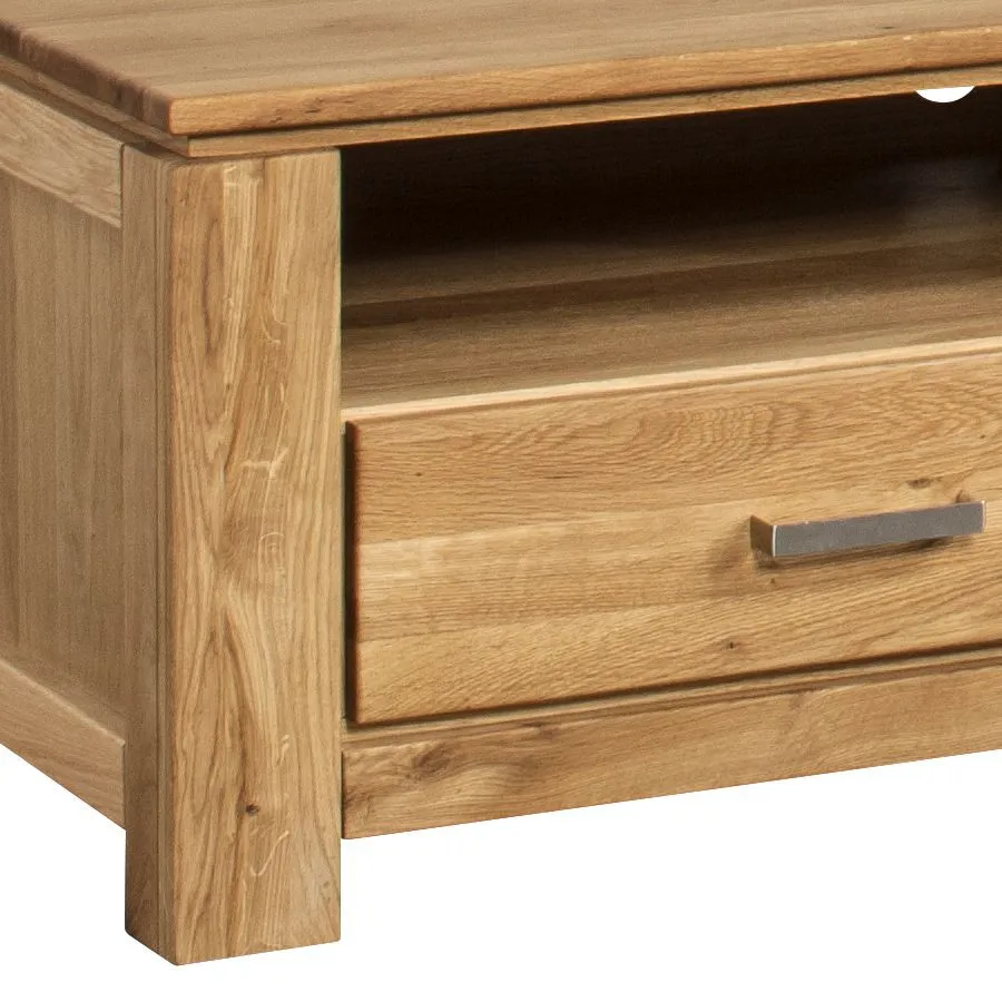 Meuble TV en bois chêne naturel collection YORK
