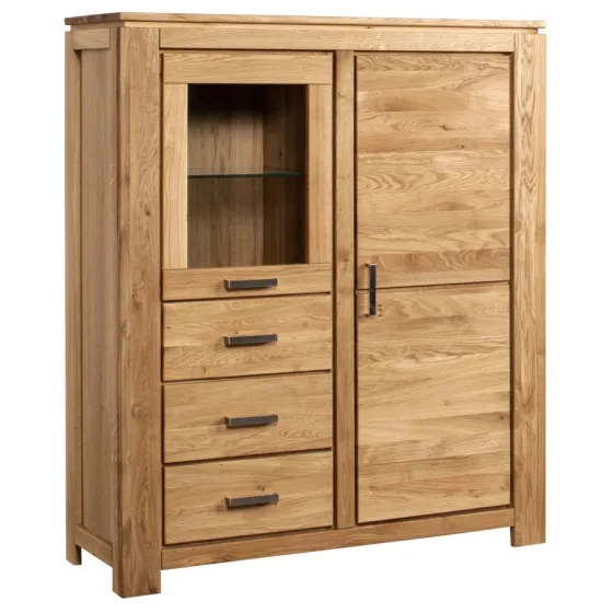 Buffet vaisselier en bois collection YORK