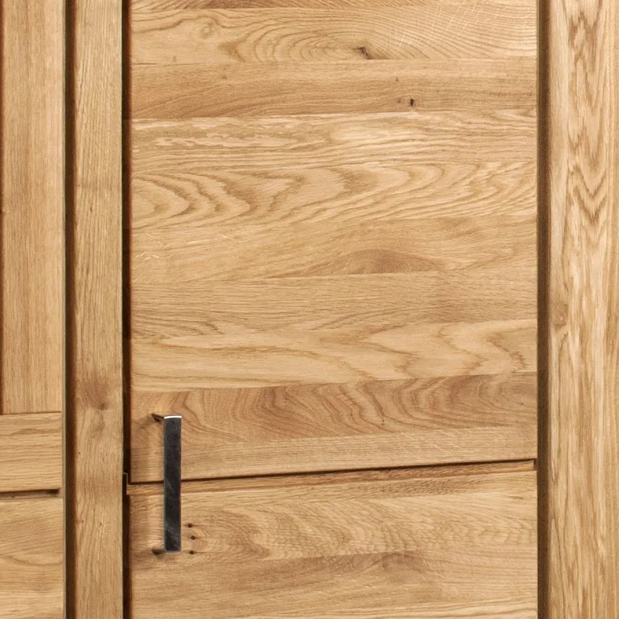Buffet vaisselier en chêne naturel collection YORK