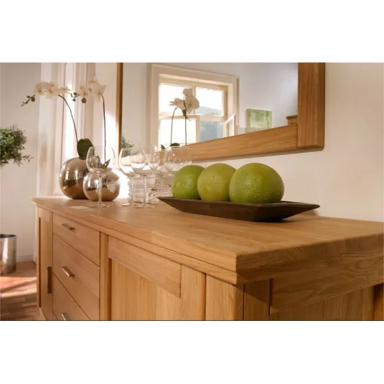 Buffet en chêne massif naturel collection ROMA
