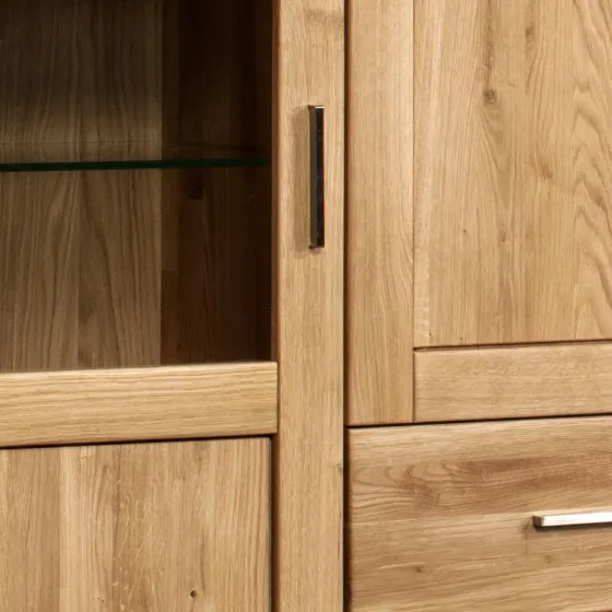 bahut en bois 100% chêne massif haut de gamme collection ROMA