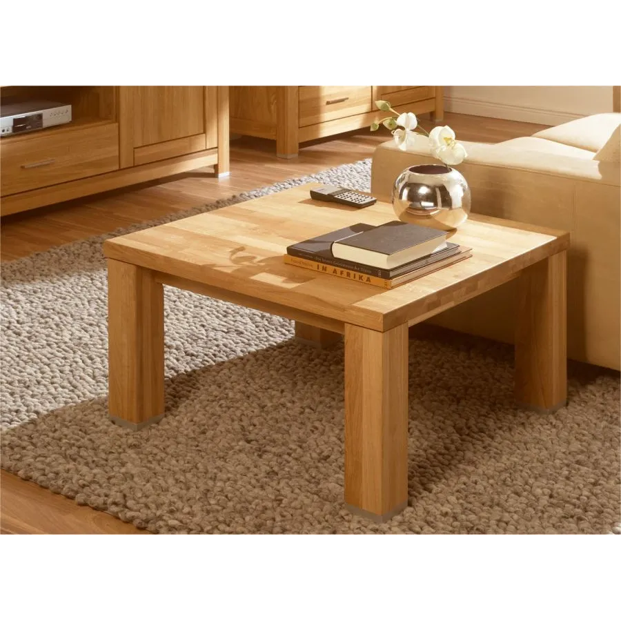 Table basse en bois massif pour salon collection ROMA
