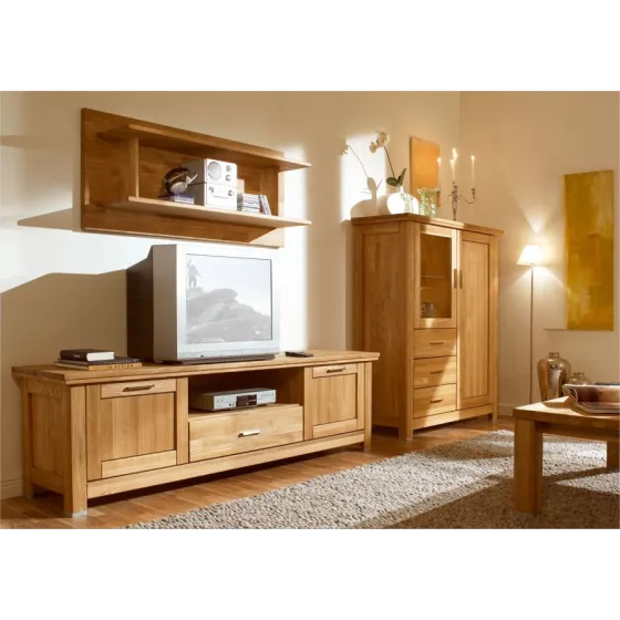 Mobilier en bois massif pour salon collection ROMA