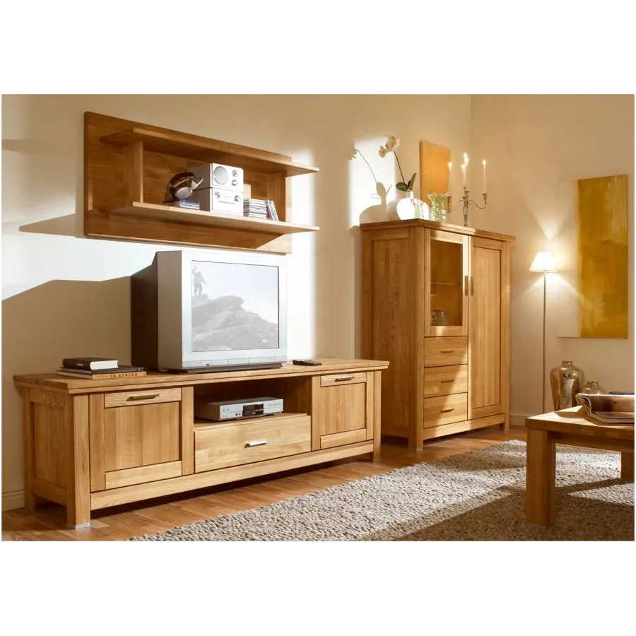 Mobilier en bois massif pour salon collection ROMA