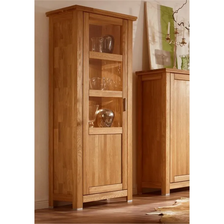 Meuble en  bois chêne naturel pour salon collection ROMA