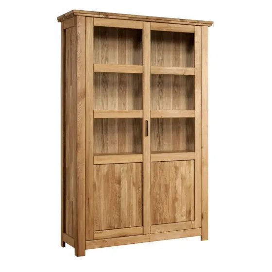 Vaisselier en bois massif 2 portes collection ROMA