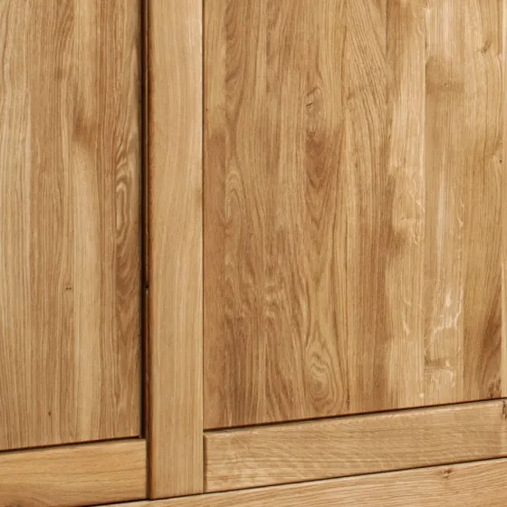 Bois massif huilée 100% naturel pour le vaisselier collection ROMA