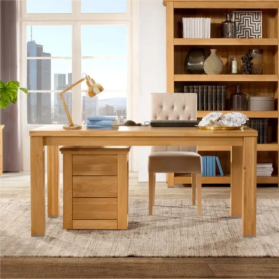 bureau en bois massif collection mobilier ROMA