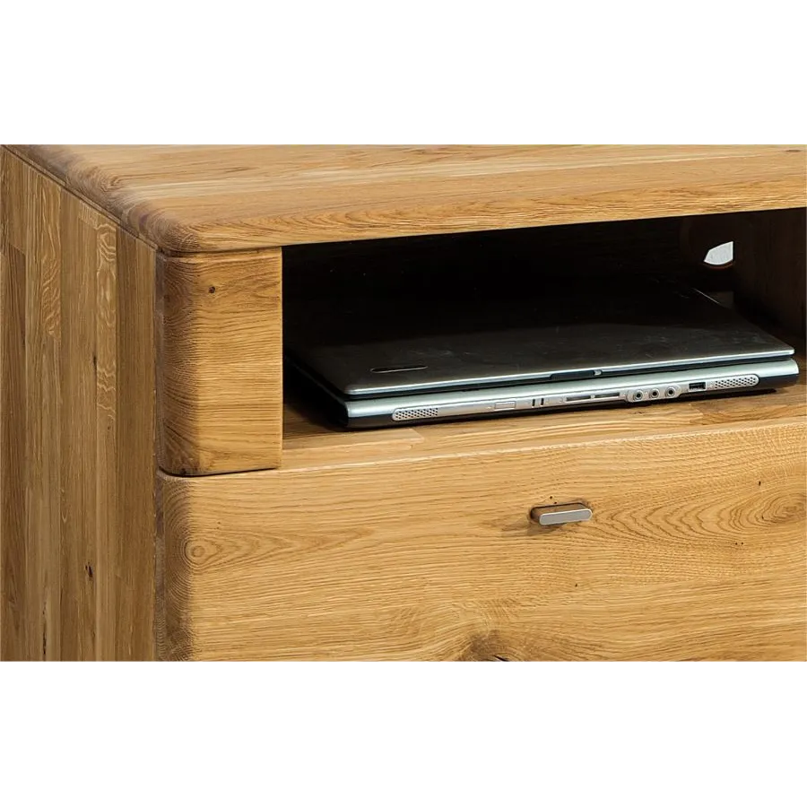 meuble en bois massif pour salon TV collection ROMA