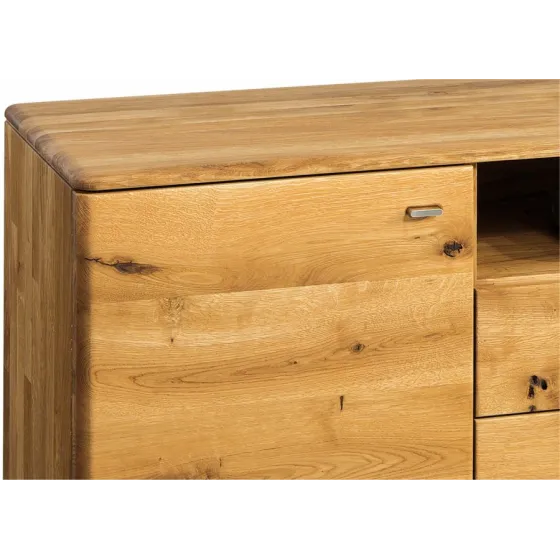 meuble télévision bois massif finition bois naturel huilé gamme VERONA