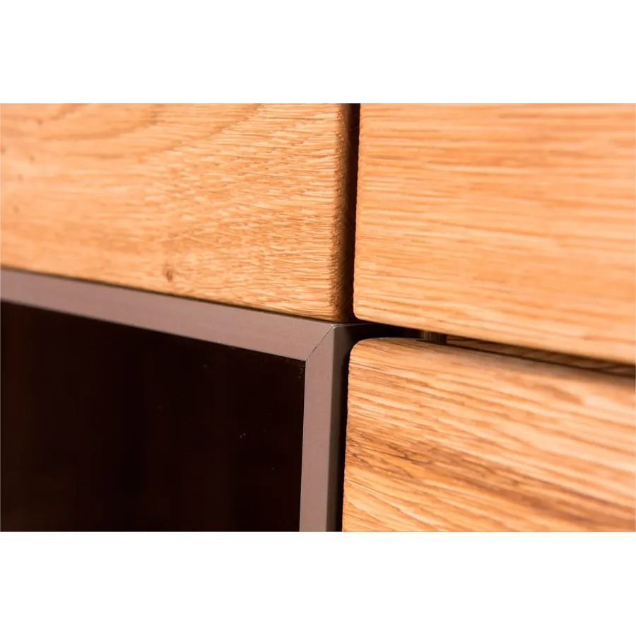 Meuble de rangement pour salon 100% en bois massif collection VERONA