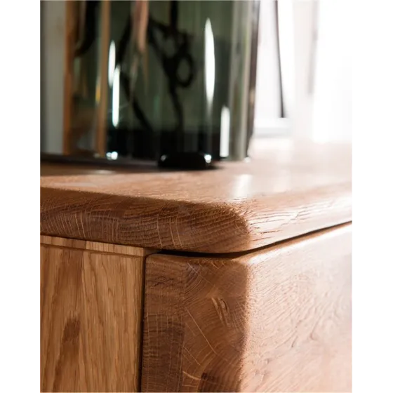 Table basse plateau en chêne massif collection VERONA