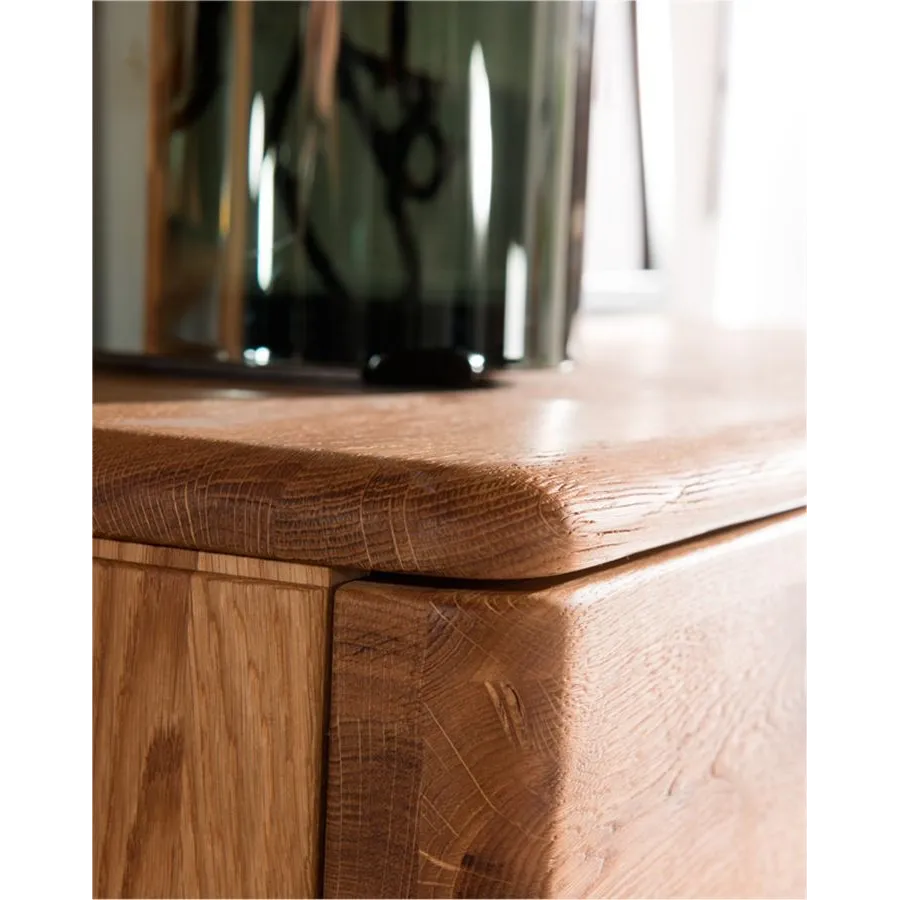 Table basse plateau en chêne massif collection VERONA