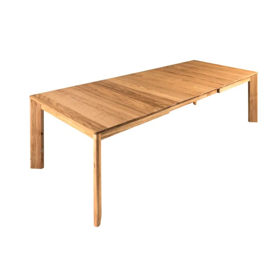 table chêne massif extensible pour 10 places maximum collection VERONA