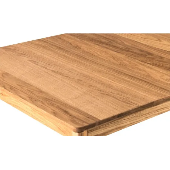 table chêne massif rallonge avec plateau en bois massif gamme VERONA