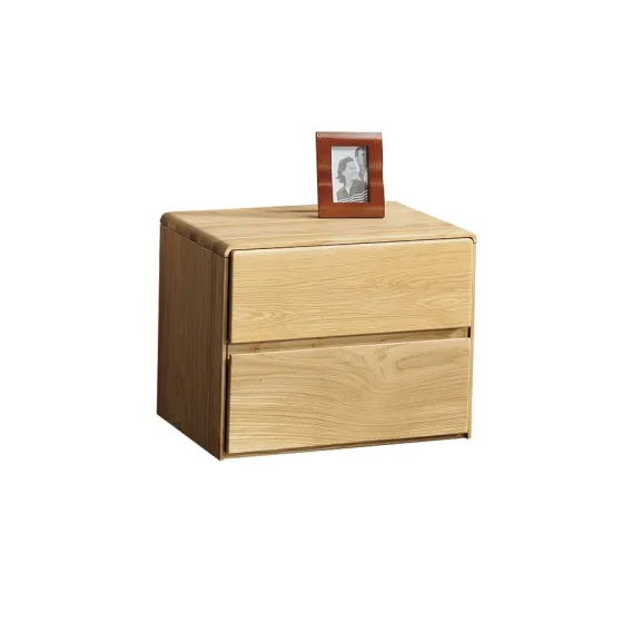 Table de chevet bois collection double tiroirs VOLA