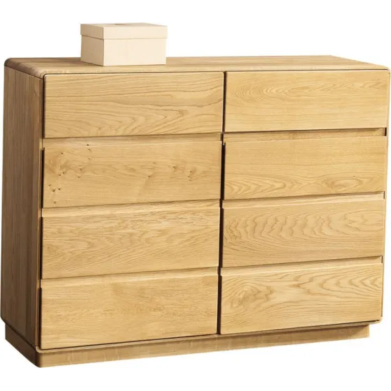 commode chêne clair moderne collection VOLA